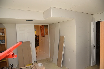 Drywall done1